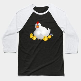 Mother Hen Baseball T-Shirt